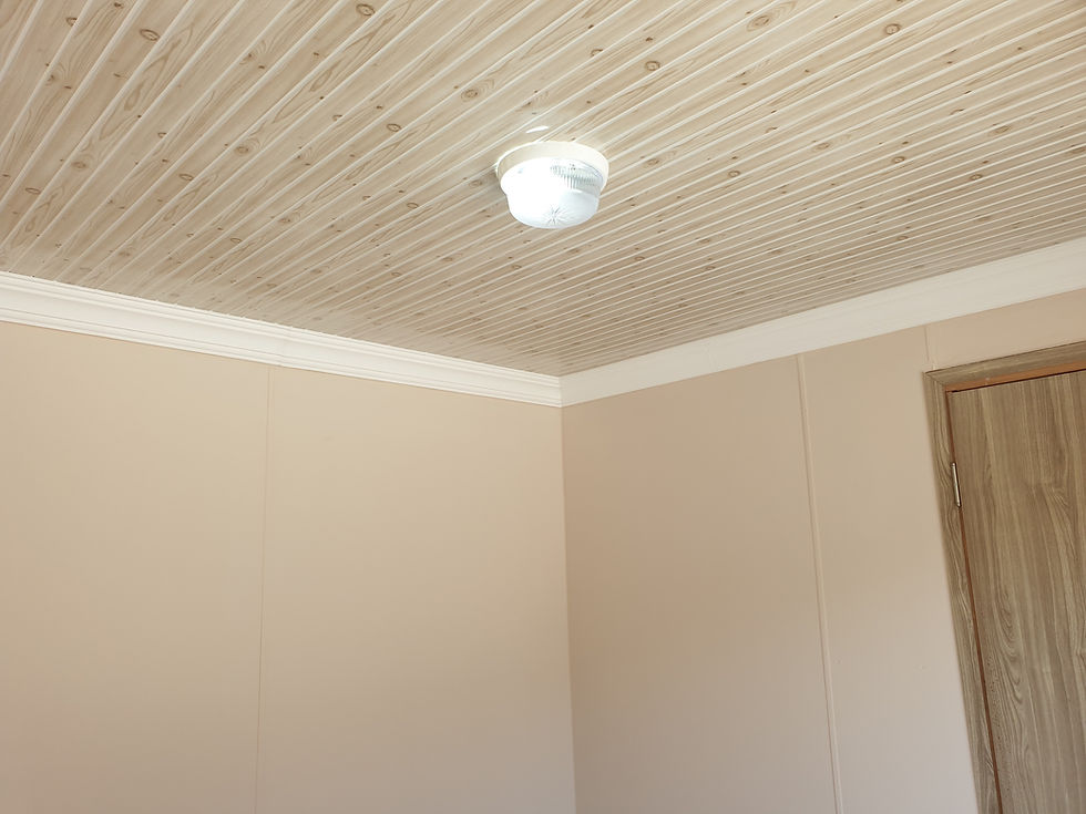 Küçük resim: 300 x 700 DIŞ FUGALI AHŞAP DESEN BETOPAN İÇ DÜZ BETOPAN  İKİ ODA WC-DUŞ-MUTFAK