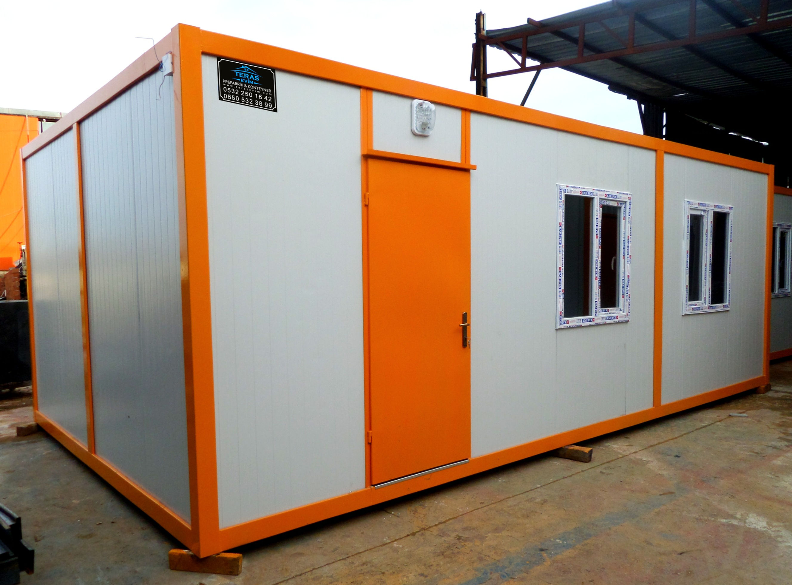 600 x 700 BİRLEŞİMLİ WC-DUŞ-MUTFAKLI KONTEYNER