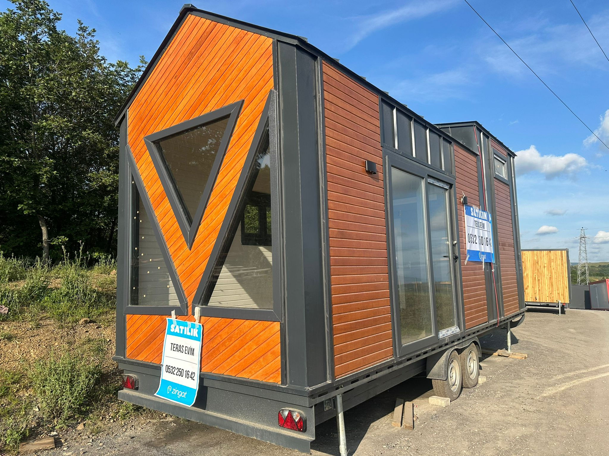 255 x 700 TİNY HOUSE LOTF KATLI SOLAR SİSTEMLİ