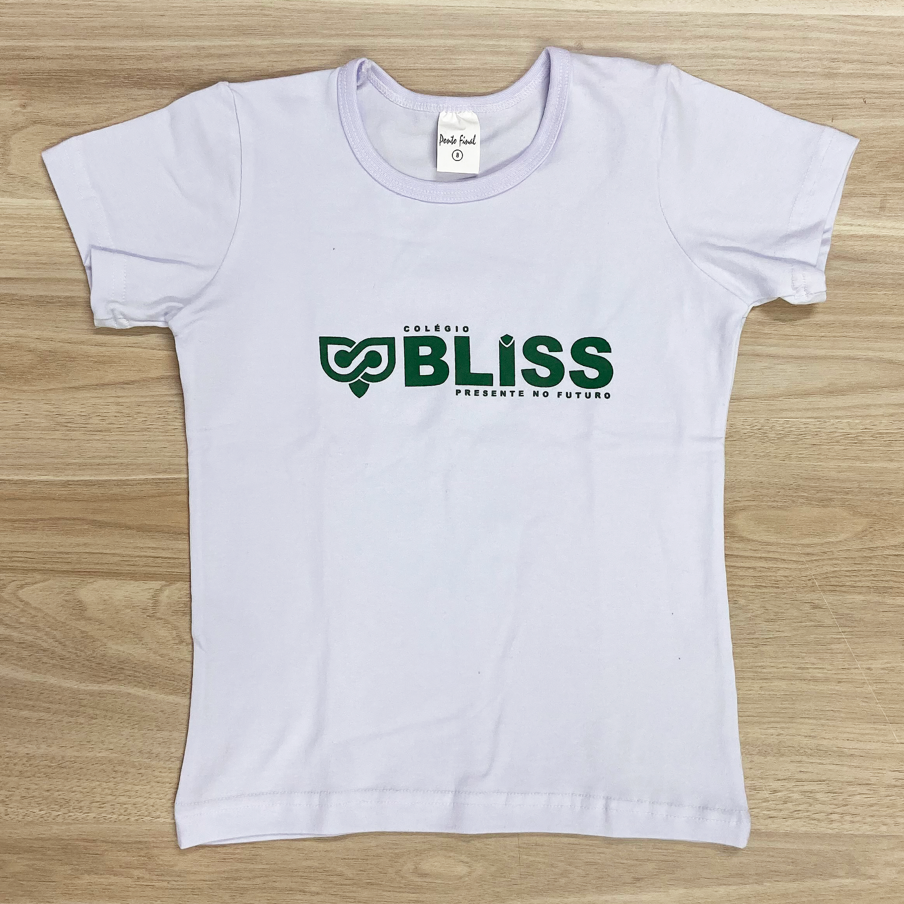 Baby Look de Cotton Manga Curta