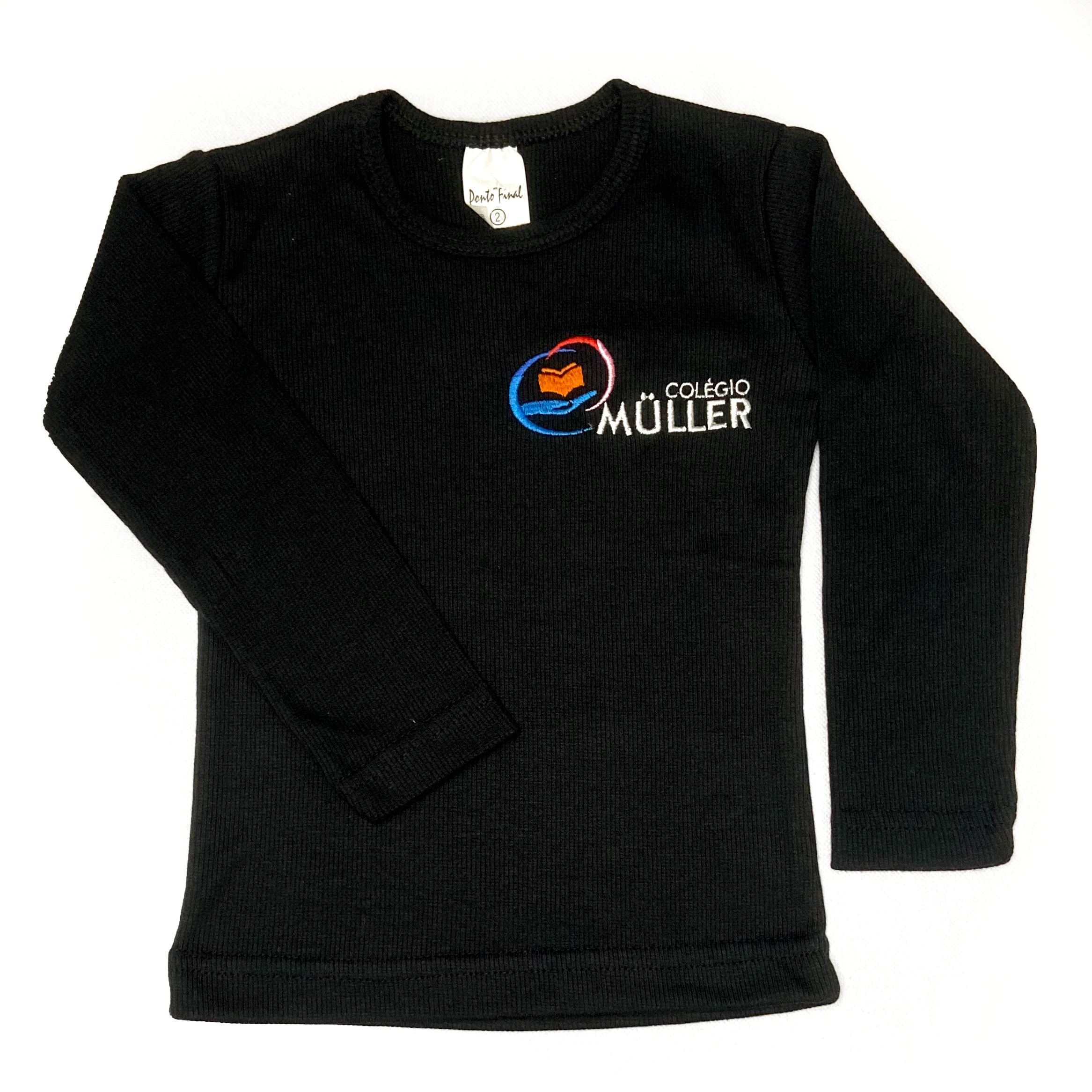 Baby Look Canelada Manga Longa | Muller