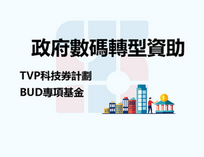 政府數碼轉型資助：TVP科技券及BUD專項基金(2024)
