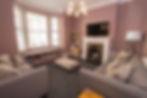 Airbnb interior design for a cozy Bridlington living room.