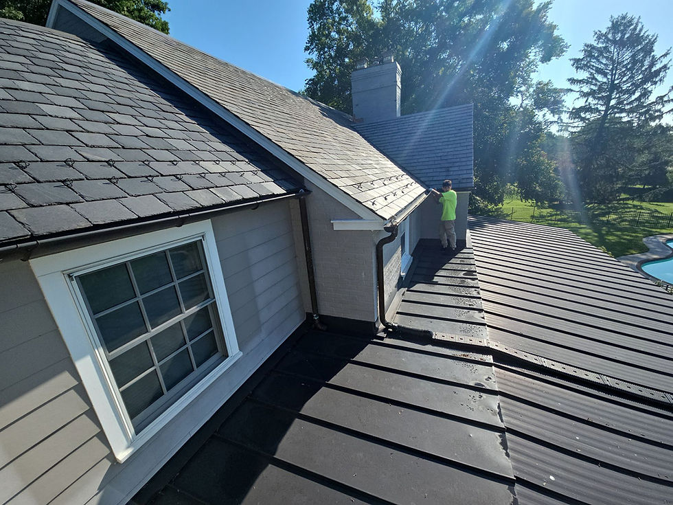 Durable Commercial Metal Roof Fabrication