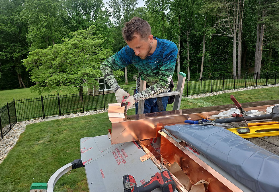 Professional Industrial Metal Roof Installation