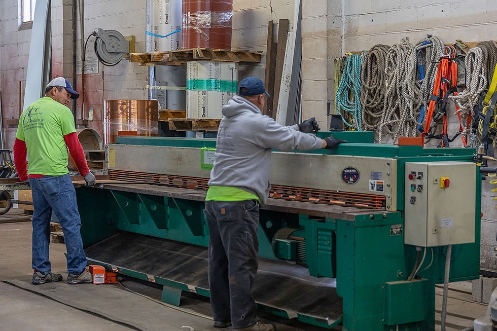 AFI Residential Custom Roof Fabrication