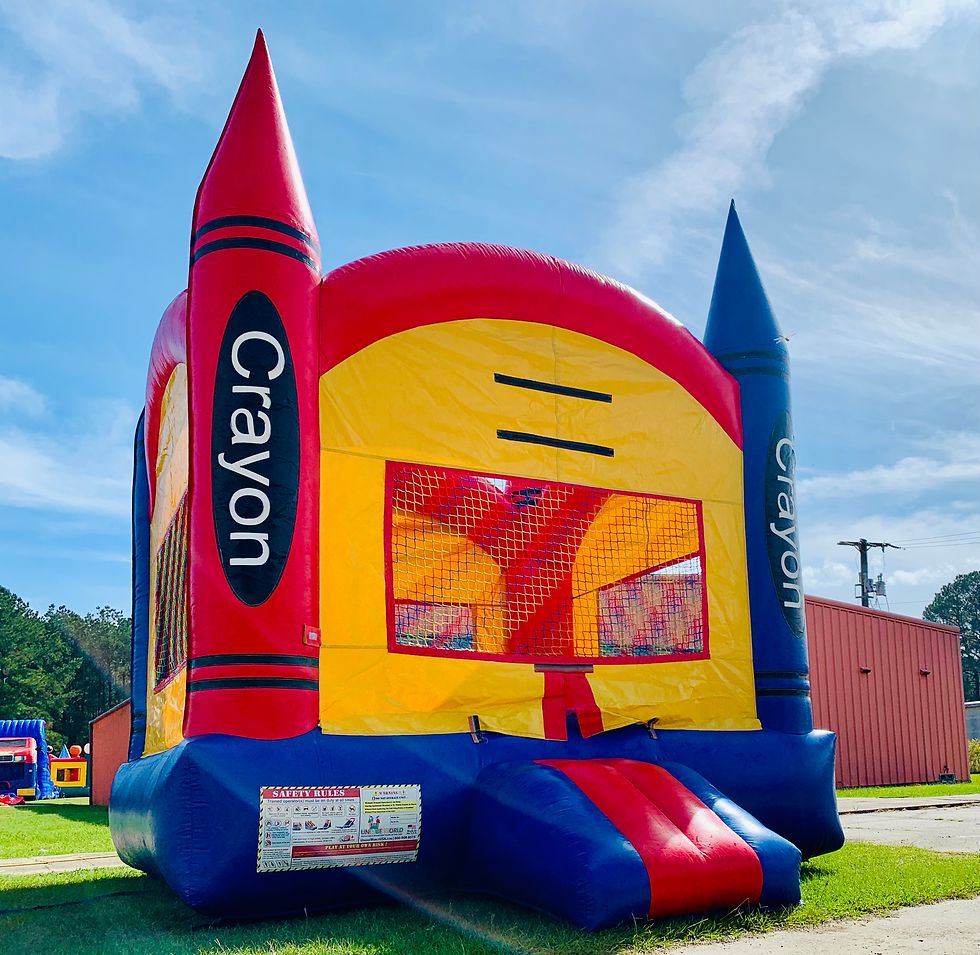 Crayon Bounce House