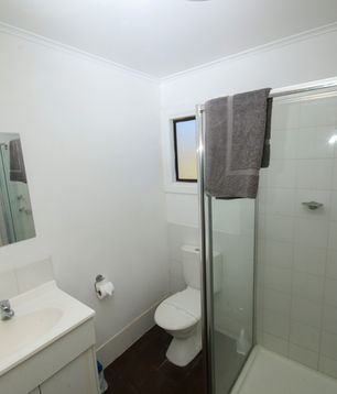 Private ensuite bathroom inside a Standard Cabin