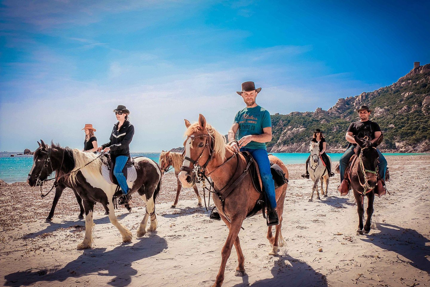 randonnee cheval propriano