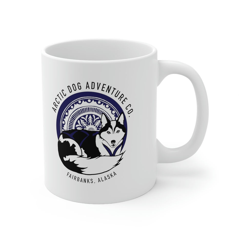 Thumbnail: Arctic Dog Ceramic Mug 11oz
