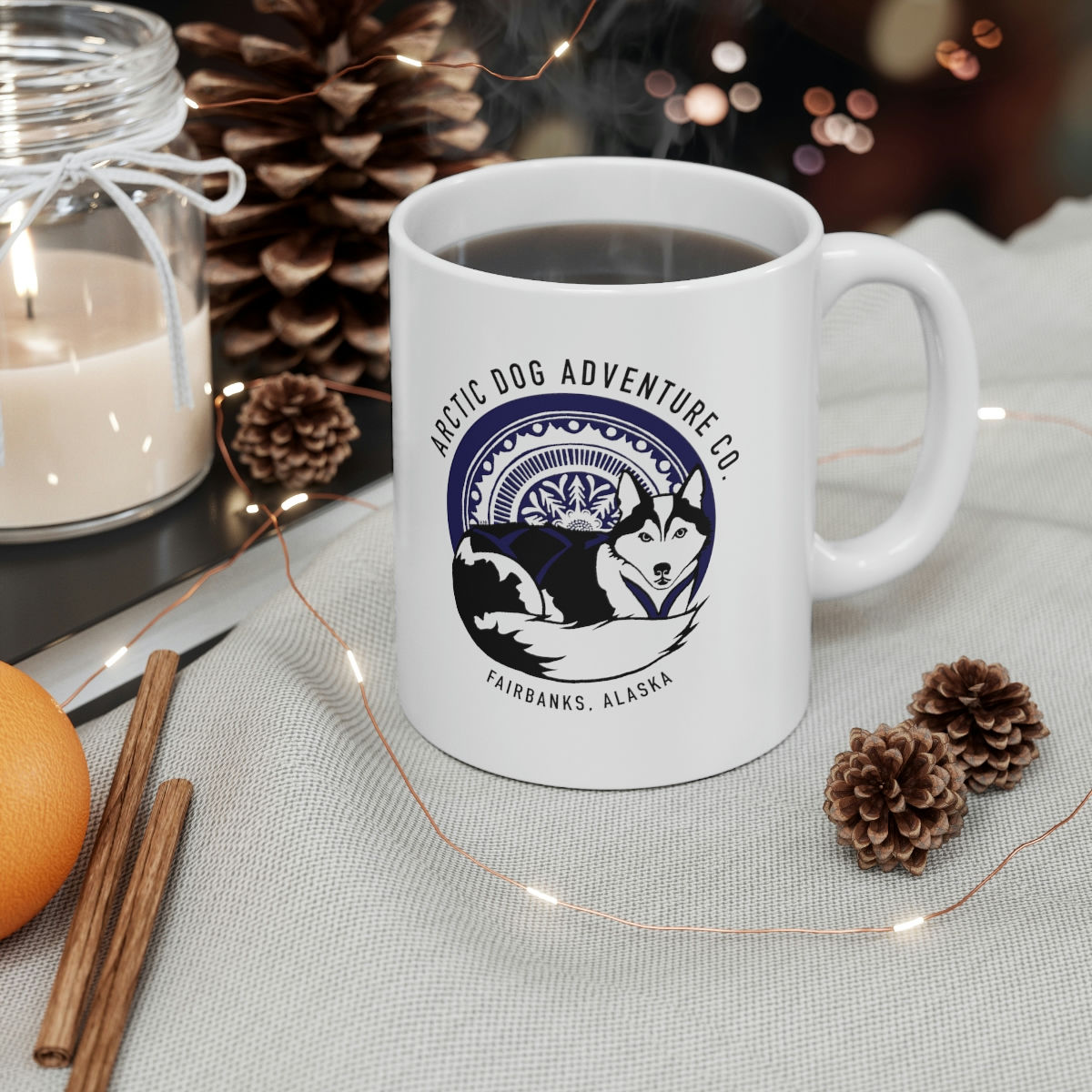 Arctic Dog Ceramic Mug 11oz