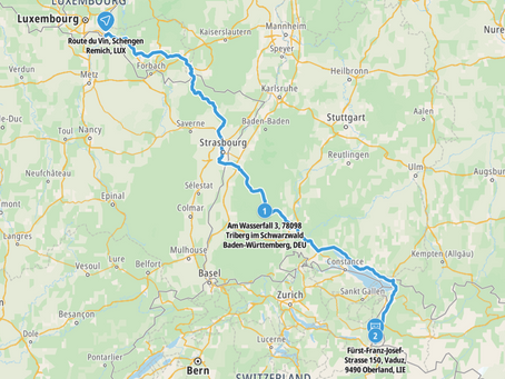 Day 3 - Luxembourg to Liechtenstein