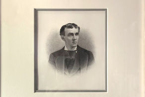 Lawrence Barrett by H.B. Hall & Sons with Barrett's autograph