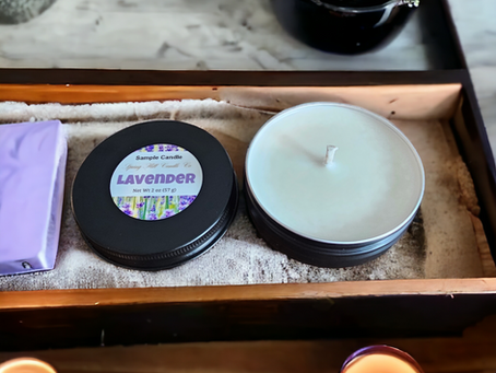 NEW PRODUCT RELEASE - 2oz Sample Candle Tins