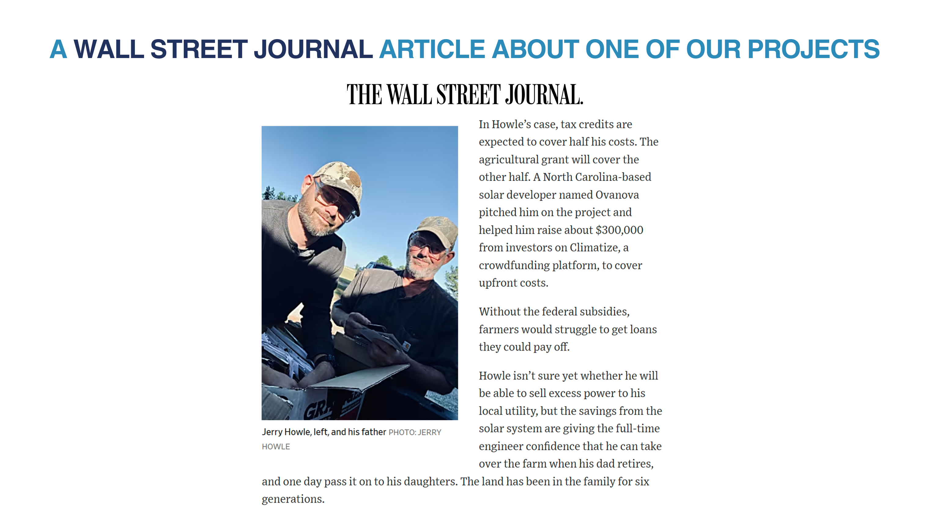 Ovanova-wall-street-journal