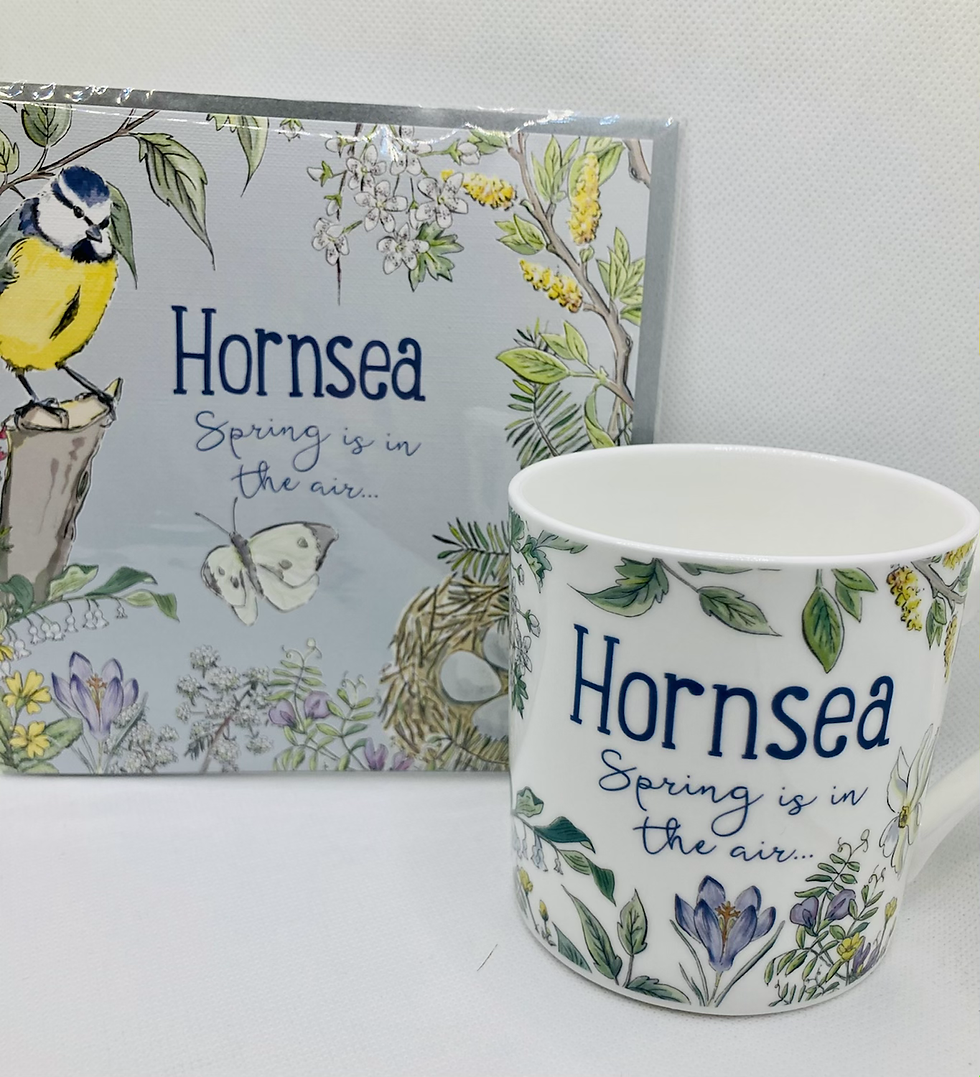 Thumbnail: Spring in Hornsea Greeting Card 