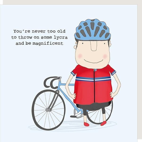Be Magnificent in Lycra Card