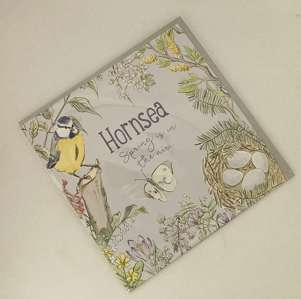 Thumbnail: Spring in Hornsea Greeting Card 
