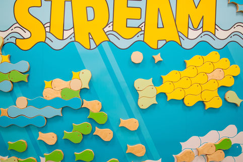 STREAM Preschool Branding and Magnetic Play