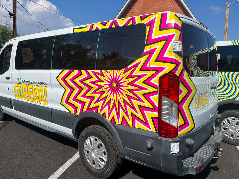 Eureka! Optical Illusion Vans