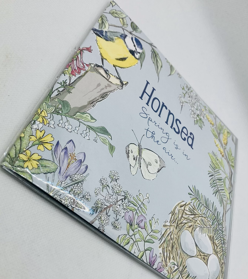 Thumbnail: Spring in Hornsea Greeting Card 