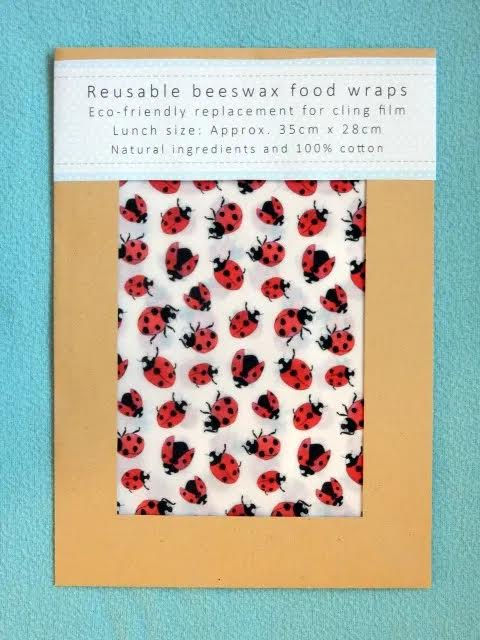 Beeswax Food Wrap - Ladybird