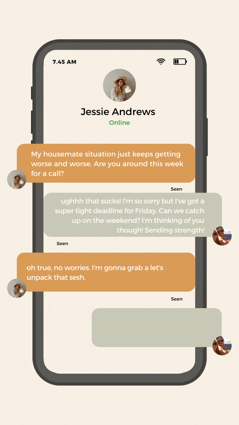 Text Message Animation Conversation Quote Instagram Story.gif