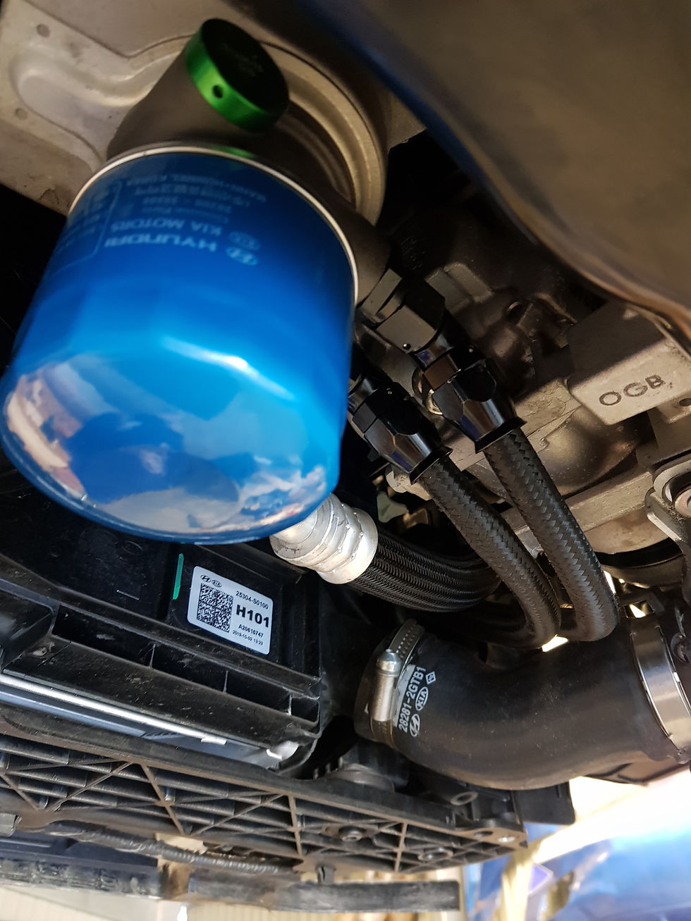Thumbnail: Hyundai i30N Performance Oil Cooler - Race Series