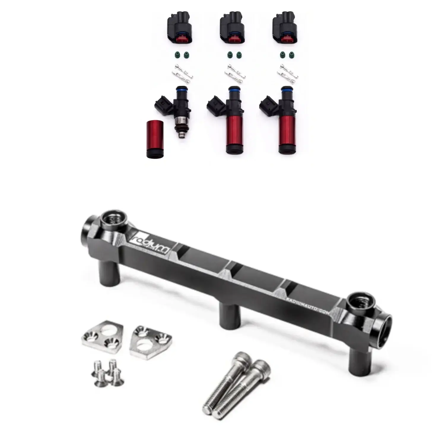 Injector Dynamics XDS Injectors + Radium Fuel Rail Package – GR Yaris/GR Corol