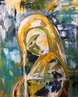 Wounded Woman and Bird