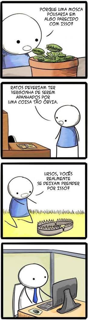 A armadilha em sentido conotativo
