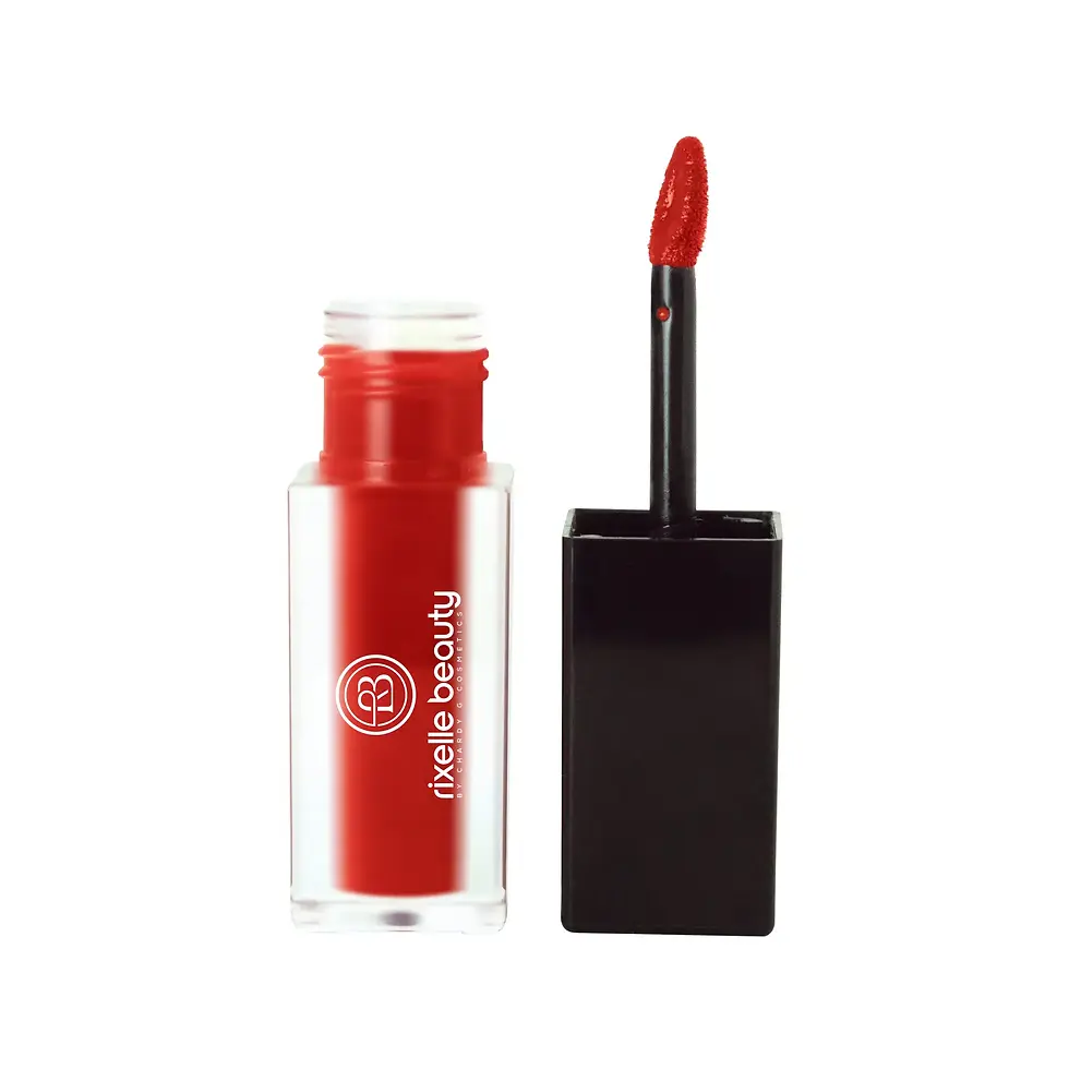Matte Lip Stain – True Crimson by Rixelle Beauty