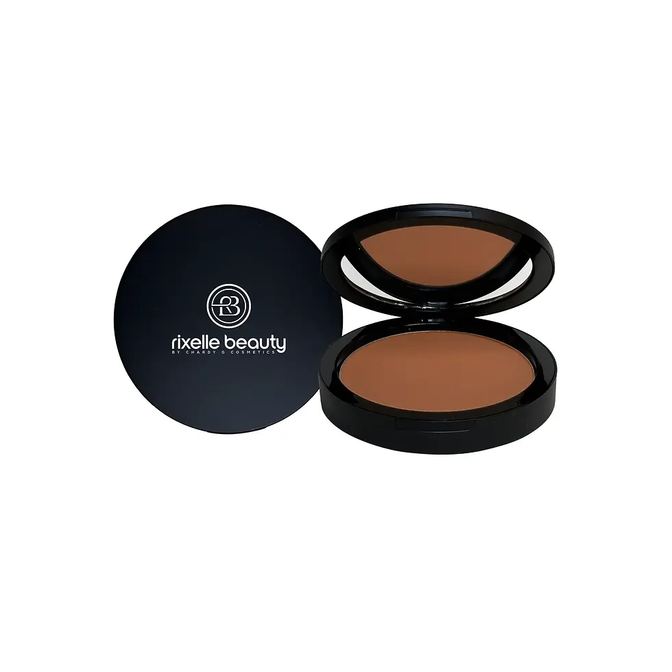 Dual Blend Powder Foundation – Cinnamon by Rixelle Beauty