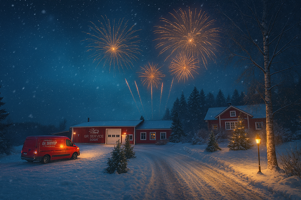 Gr Service - Hyvää Joulua & Uutta Vuotta!