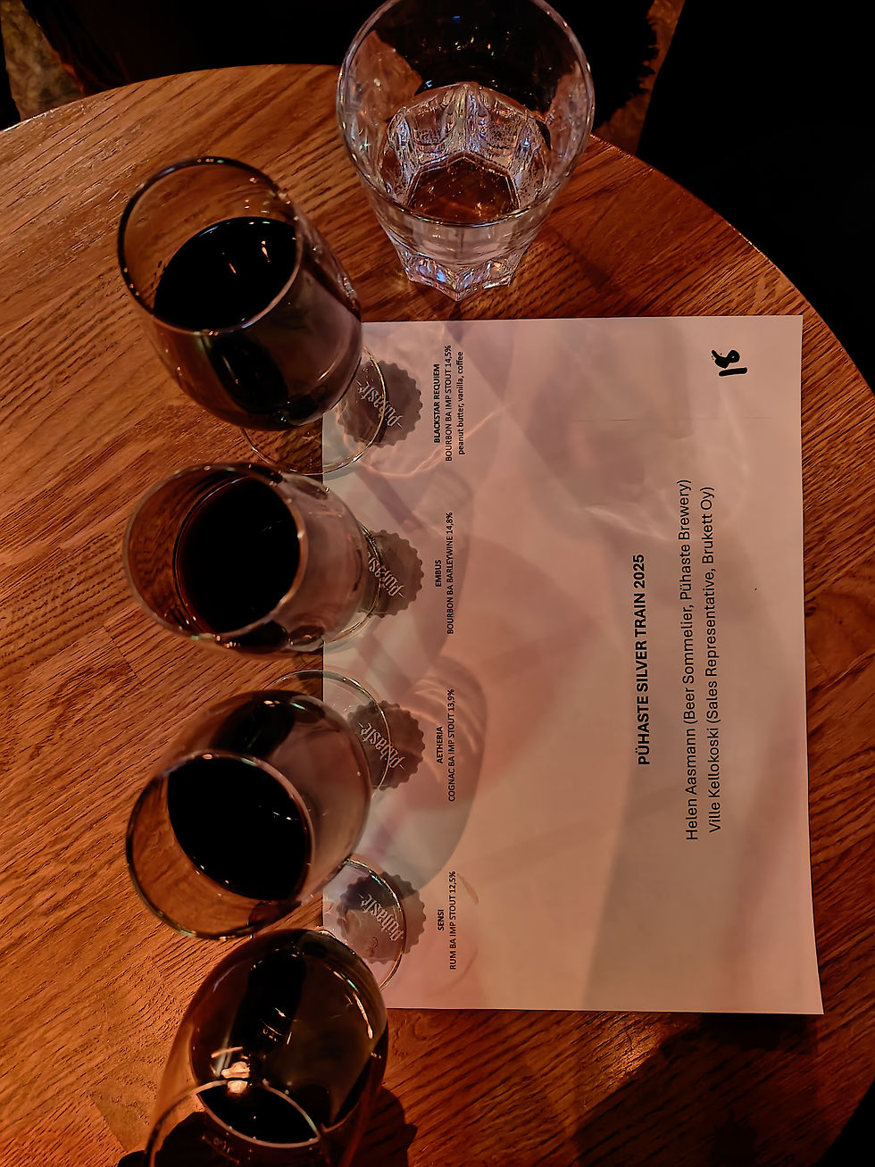 Beer Tasting - Pühaste Brewery | Imperial Stout | Barleywine