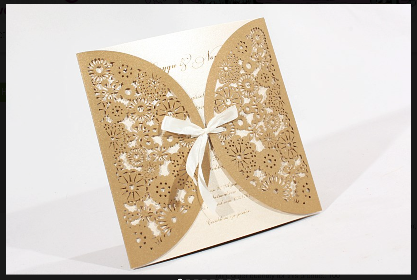 Laser cut designs