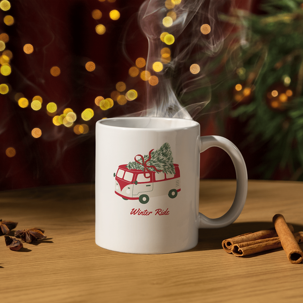 Winter Ride Van Mug