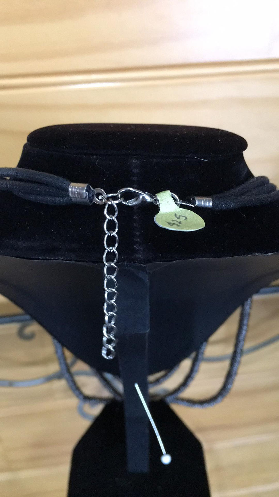 Thumbnail: Thousand Rings Necklace clasp view