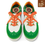 Thumbnail: Go Green - Hot Chocolate Design Chocolatica Sneaker Shoes front view