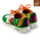 Thumbnail: Go Green - Hot Chocolate Design Chocolatica Sneaker Shoes heel view