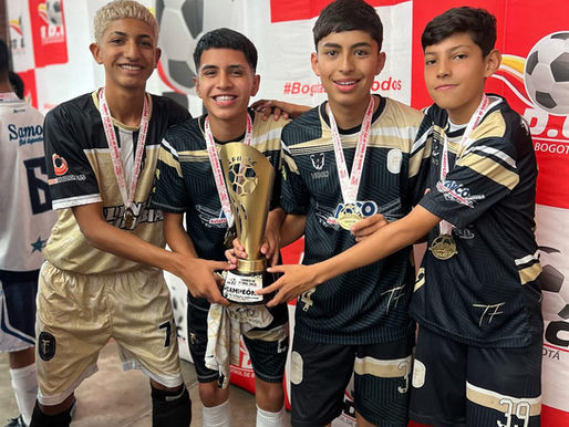 CAMPEONES LIGA DE FÚTBOL DE BOGOTÁ JUVENIL MASCULINO