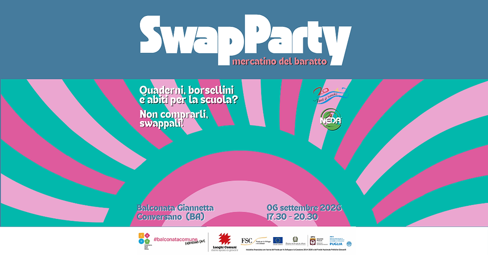 SPECIAL SWAP PARTY - edizione "scuola"