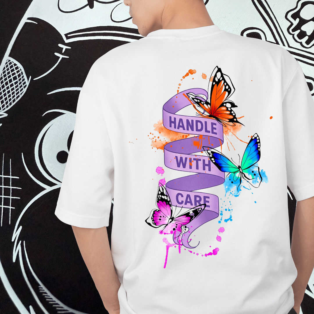 HANDLE WITH CARE T SHIRT