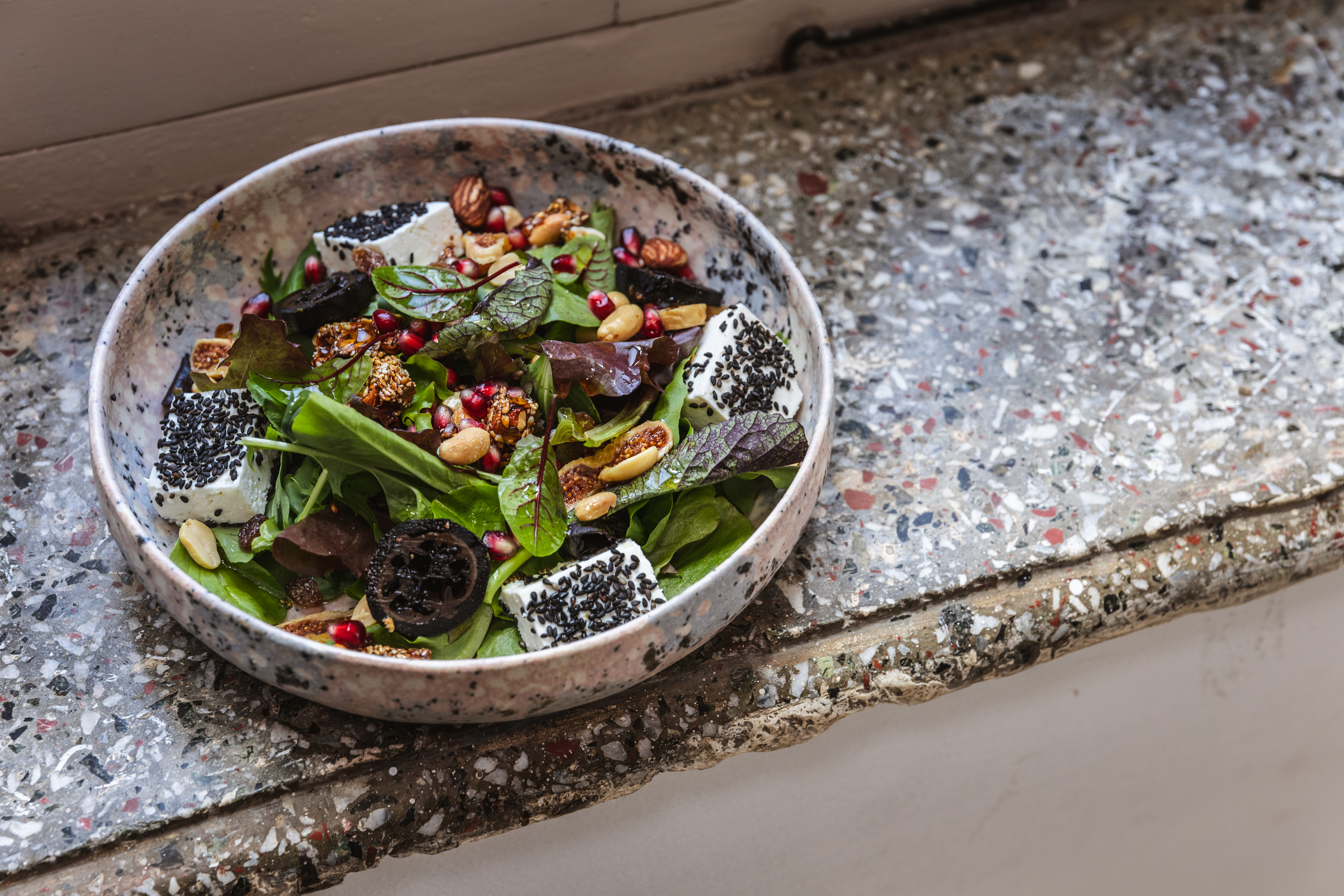 Arranged Food and Objects