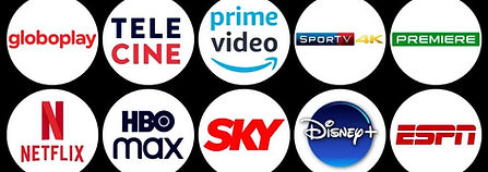 interface do aplicativo Luz Premier. iptv sem travar