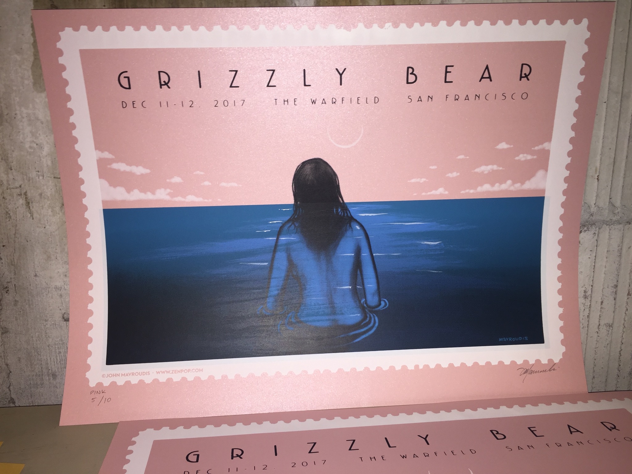Grizzly Bear - Pink Metallic Variant