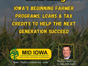 Iowa’s Beginning Farmer Programs: Loans & Tax Credits to Help the Next Generation Succeed