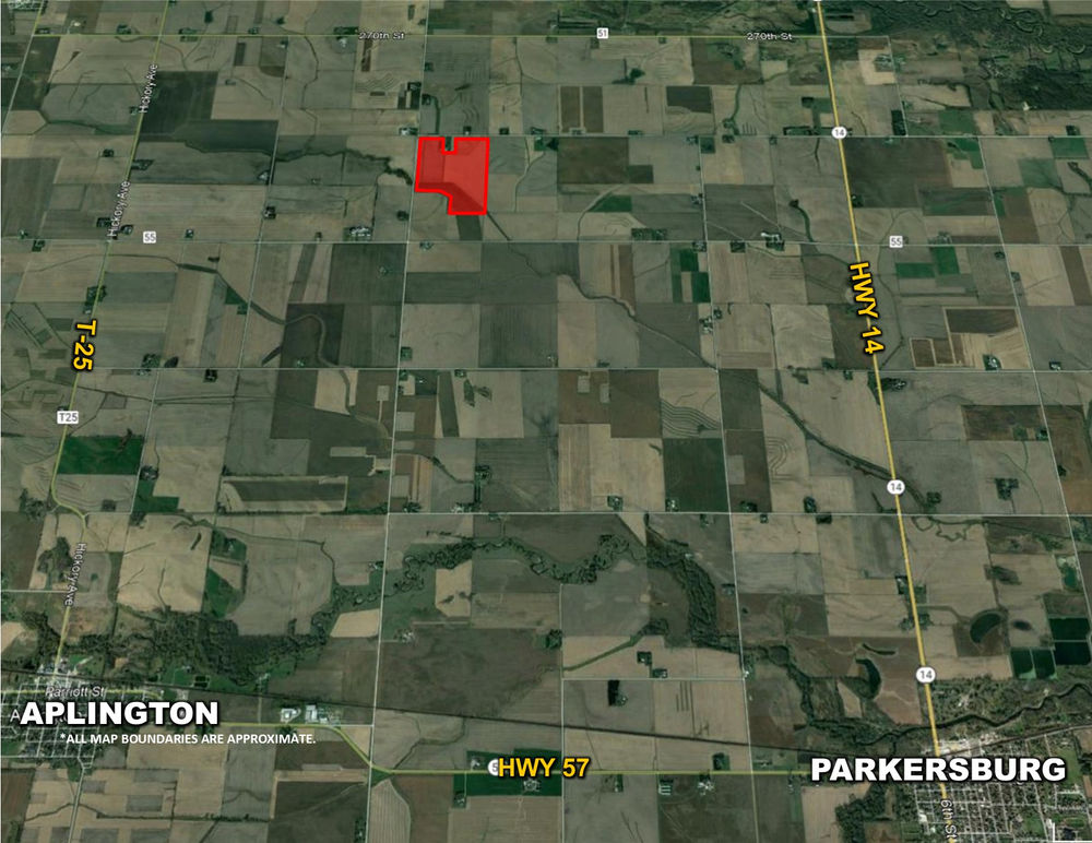 BUTLER COUNTY 185 ACRES M/L