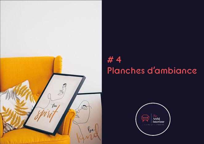 Planche d'ambiance et idée de décoration intérieur