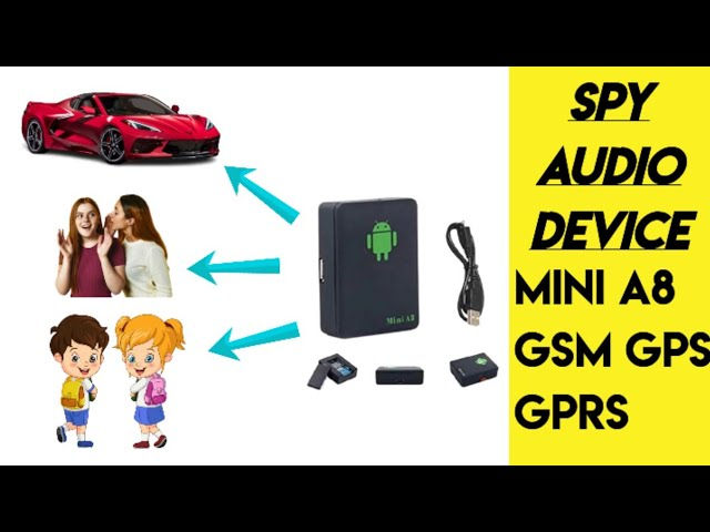 Küçük resim: Mini A8 Ortam Ses Dinleme Cihazı Çift Mikrofonlu